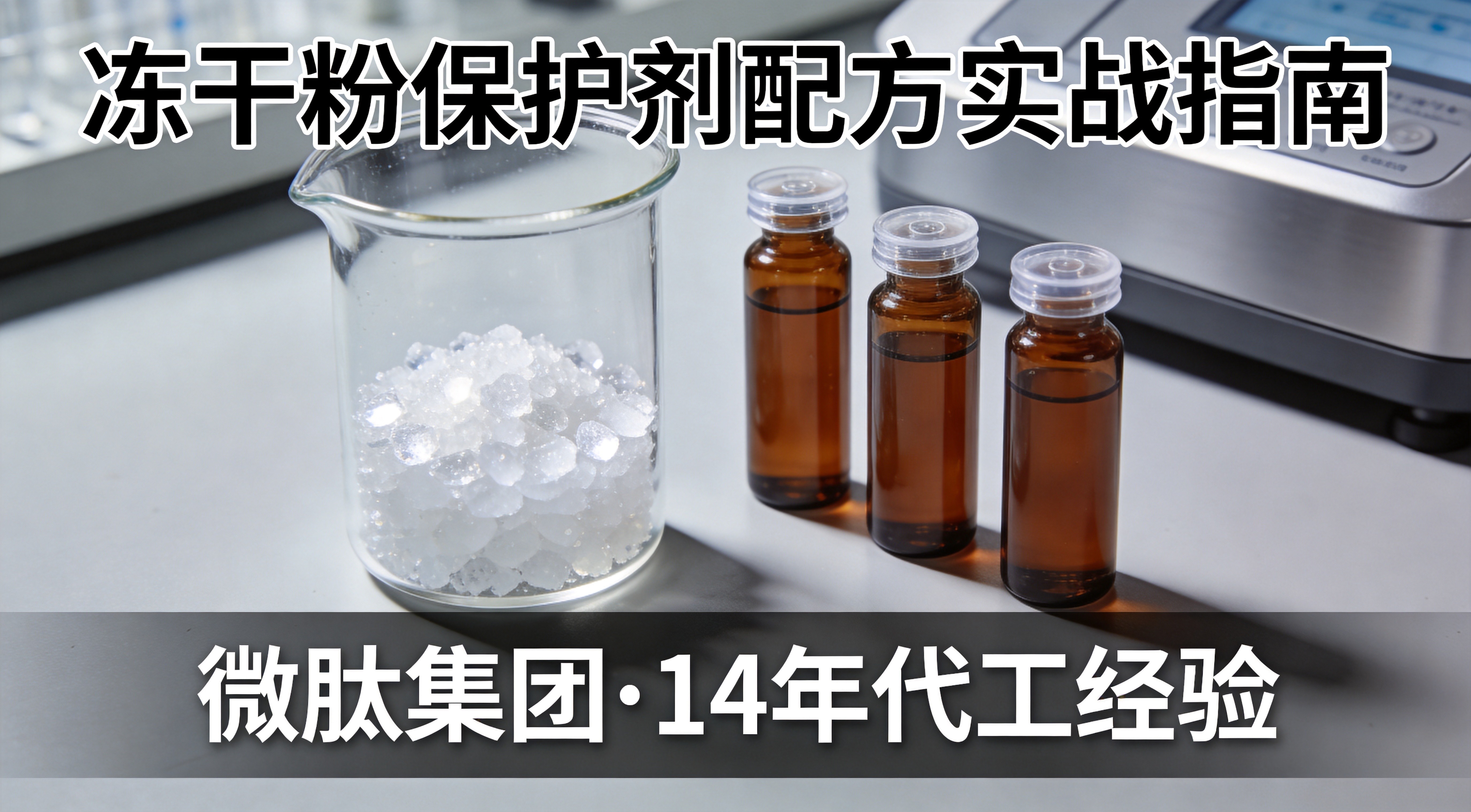 冻干粉保护剂配方到底怎么搭？海藻糖/甘露醇/蔗糖/葡聚糖/聚维酮5大常用保护剂的实操逻辑