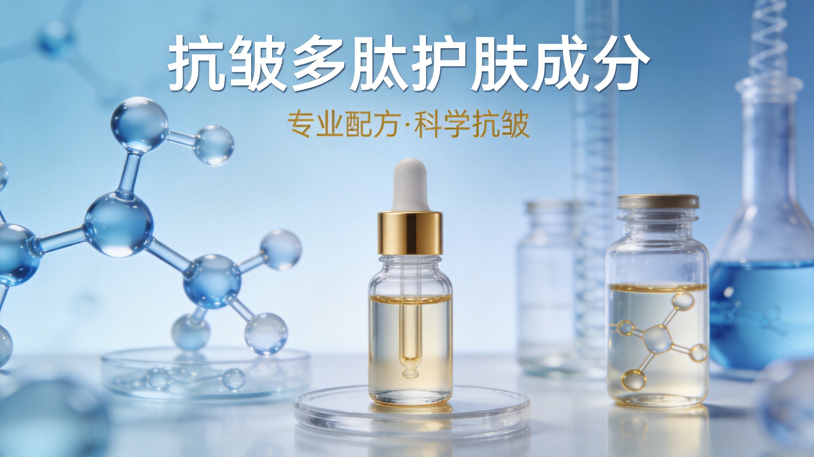 蓝铜胜肽 GHK-Cu 到底能不能用？三肽-1铜的护肤功效、配伍禁忌和冻干粉配方实操