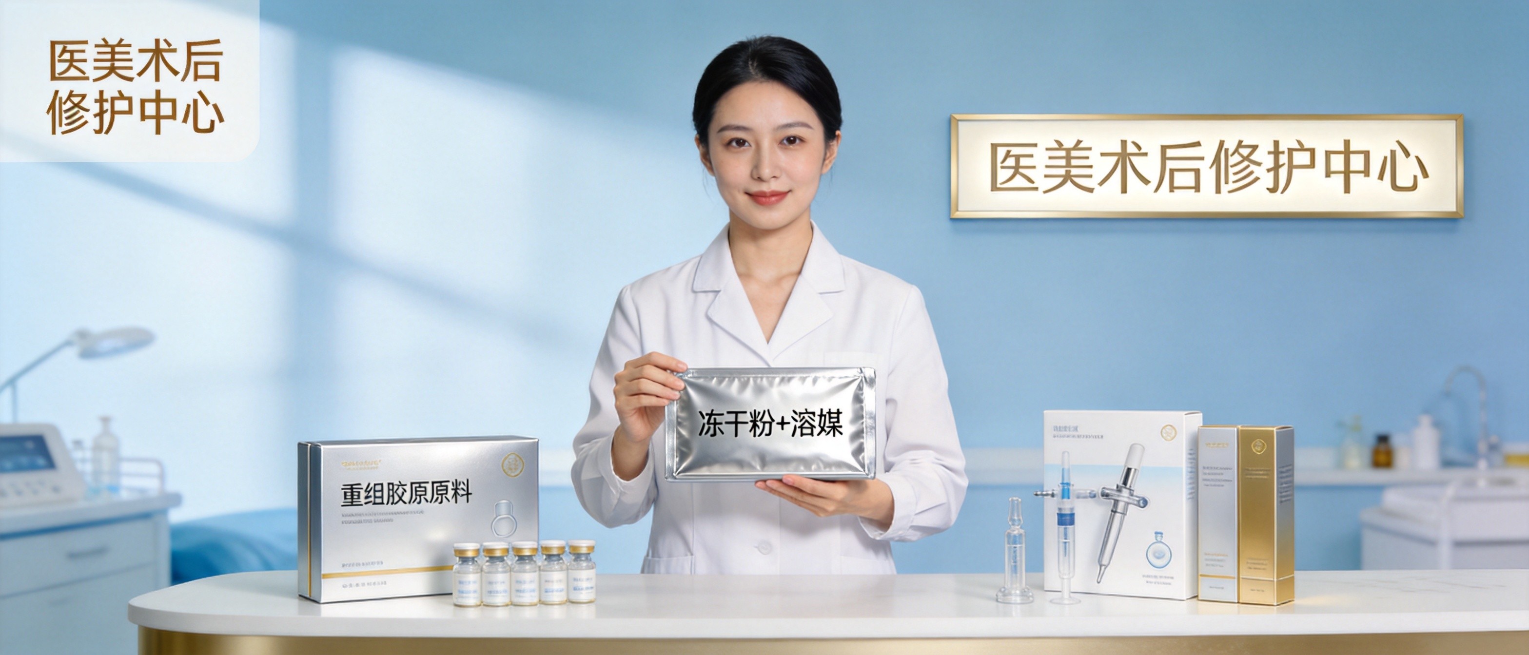 广州某12家连锁美容院导入械字号冻干粉做轻医美术后修护项目：从选品到月销40万的8个月实录